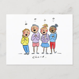Chord Postkarte