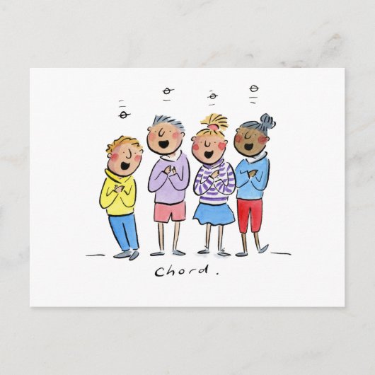 Chord Postkarte (Vorderseite)