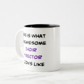 Chordirektor, phantastisch zweifarbige tasse (Vorderseite Links)