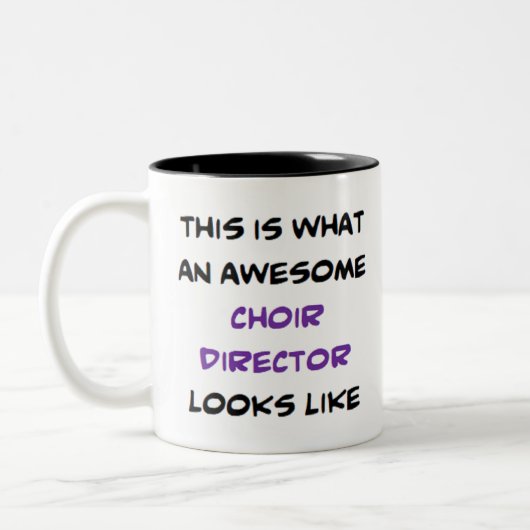 Chordirektor, phantastisch zweifarbige tasse (Links)