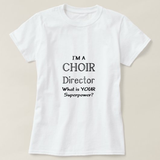 Chordirektor T-Shirt (Design vorne)