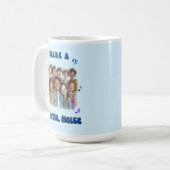 Chöre Fröhlicher Lärm Kaffeetasse (Vorderseite Links)