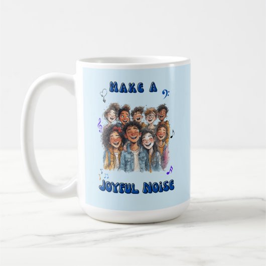 Chöre Fröhlicher Lärm Kaffeetasse (Links)
