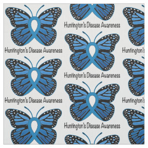 Chorea Huntington-Schmetterling der Hoffnung Stoff