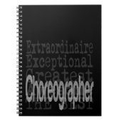 Choreograf Extraordinaire Notizblock (Vorderseite)