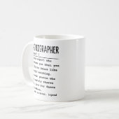 Choreograf Kaffeetasse (Vorderseite Links)