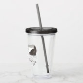 Choreograf stich Shoe Dance Teacher Acryltrinkbecher (Links)