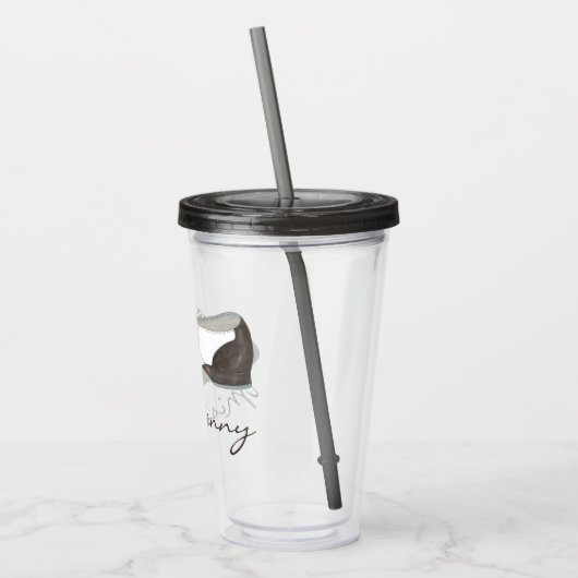 Choreograf stich Shoe Dance Teacher Acryltrinkbecher (Links)