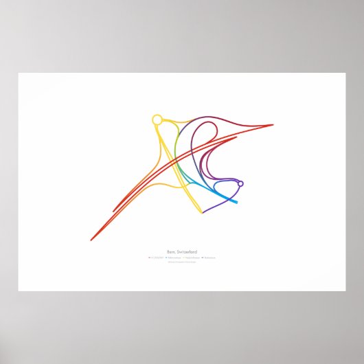 Choreografie des Austauschs: Bern, Schweiz Poster (Vorne)