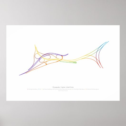 Choreografie des Austauschs: Chesapeake, VA, US 1 Poster (Vorne)