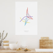 Choreografie des Austauschs: Johannesburg, S. Afri Poster (Küche)
