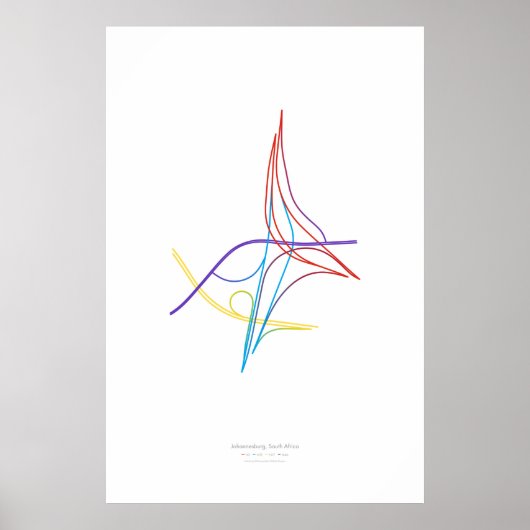 Choreografie des Austauschs: Johannesburg, S. Afri Poster (Vorne)
