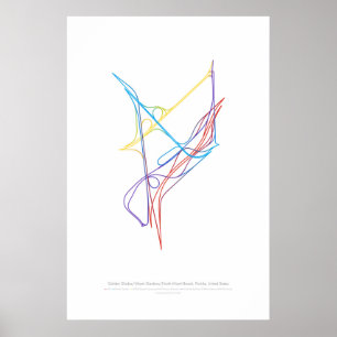 Choreografie des Austauschs: Miami, FL, USA Poster