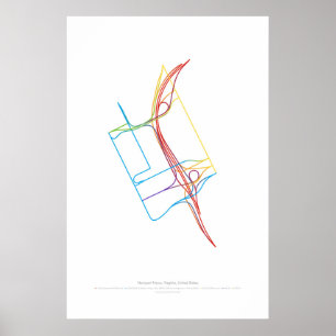 Choreografie des Austauschs: Newport News, VA, USA Poster