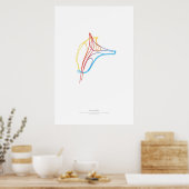 Choreografie des Austauschs: Perth, Australien 2 Poster (Küche)
