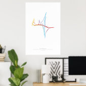 Choreografie des Austauschs: Ramat HaSharon, Israe Poster (Heimbüro)
