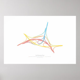 Choreografie des Austauschs: Sankt Petersburg, Rus Poster
