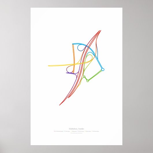 Choreografie des Austauschs: Skärholmen, Schweden Poster (Vorne)