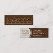 Choreografische Visitenkarte (Vorne/Hinten)