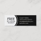 Choreografische Visitenkarte (Rückseite)