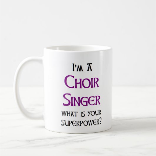 Chorgesang Kaffeetasse (Links)