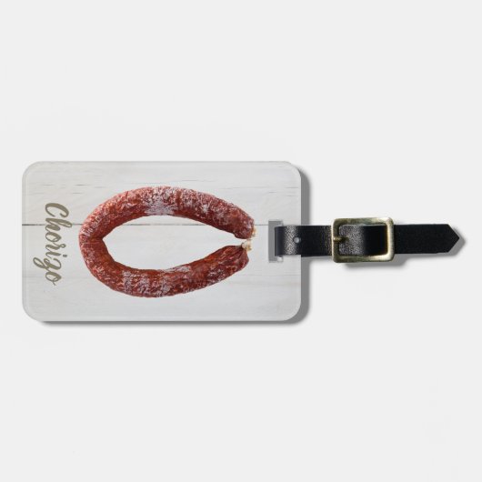 Chorizo Sausage Gepäckanhänger (Vorderseite horizontal)