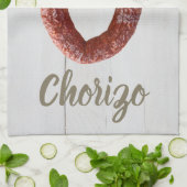 Chorizo Sausage Geschirrtuch (Gefaltet)