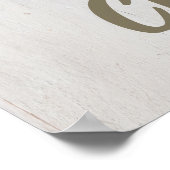 Chorizo Sausage Poster (Ecke)