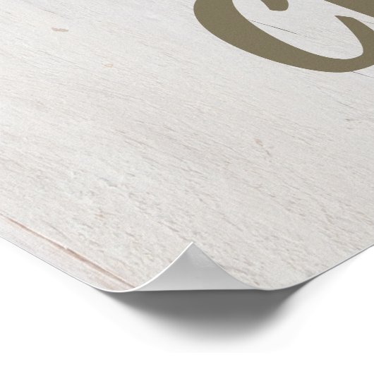 Chorizo Sausage Poster (Ecke)