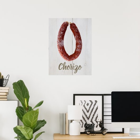 Chorizo Sausage Poster (Heimbüro)