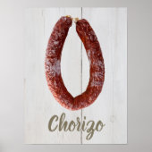 Chorizo Sausage Poster (Vorne)
