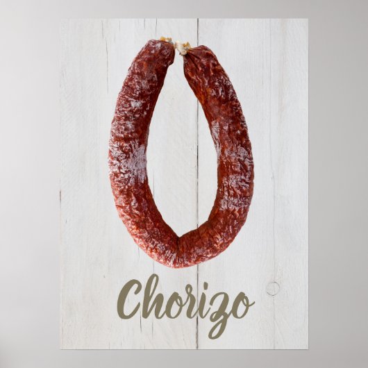 Chorizo Sausage Poster (Vorne)