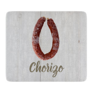 Chorizo Sausage Schneidebrett