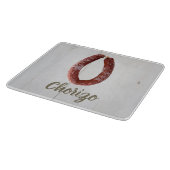 Chorizo Sausage Schneidebrett (Ecke)