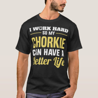 Chorkie Funny Dog Geschenke T-Shirt