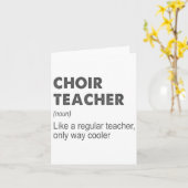 Chorlehrer Definition Lehrer Lehrerin F Karte (Gelbe Blume)