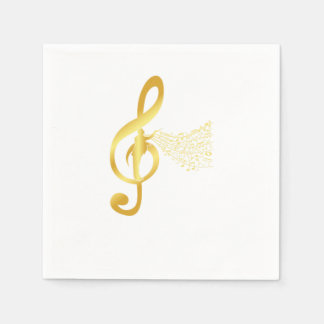 Chorleiter Clef Notes Chormusikchor Gif Serviette