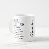 Chorleiter Kaffeetasse (Vorderseite Links)