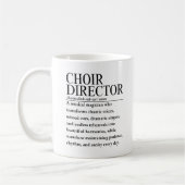 Chorleiter Kaffeetasse (Links)
