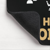 Chorleiter Lehrer I Höre Stimmen Chorsänger Mousepad (Ecke)