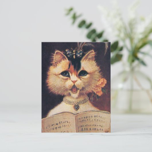 Chormitglied Postkarte (Stehend Vorderseite)