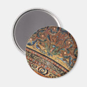 Chormosaike in San Vitale - Ravenna Vault Szene Magnet (Vorderseite/Rückseite)
