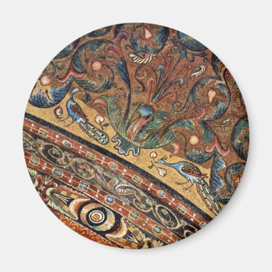 Chormosaike in San Vitale - Ravenna Vault Szene Magnet (Vorne)