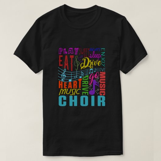 Chormusikchor Chormusikdirigent Geschenk T-Shirt (Design vorne)