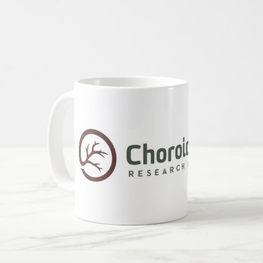 Choroideremia Logo Tasse (Vorderseite Links)