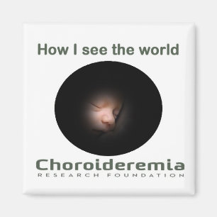 Choroideremia, wie ich die Welt - Magneten sehe Magnet