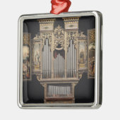 Chororgan mit offenen Platten Silbernes Ornament (Links)