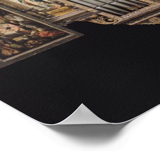 Chororgan mit offenen Tafeln Poster (Ecke)