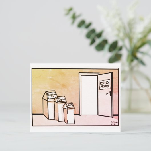 Chorpostkarte Postkarte (Stehend Vorderseite)