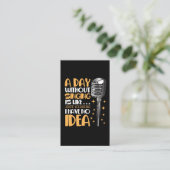 Chorsänger Karaoke Microphone Song Musik Lover Visitenkarte (Stehend Vorderseite)